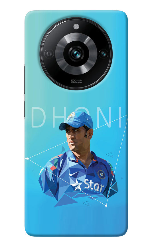 Dhoni Artwork Realme Narzo 60 Pro Back Cover