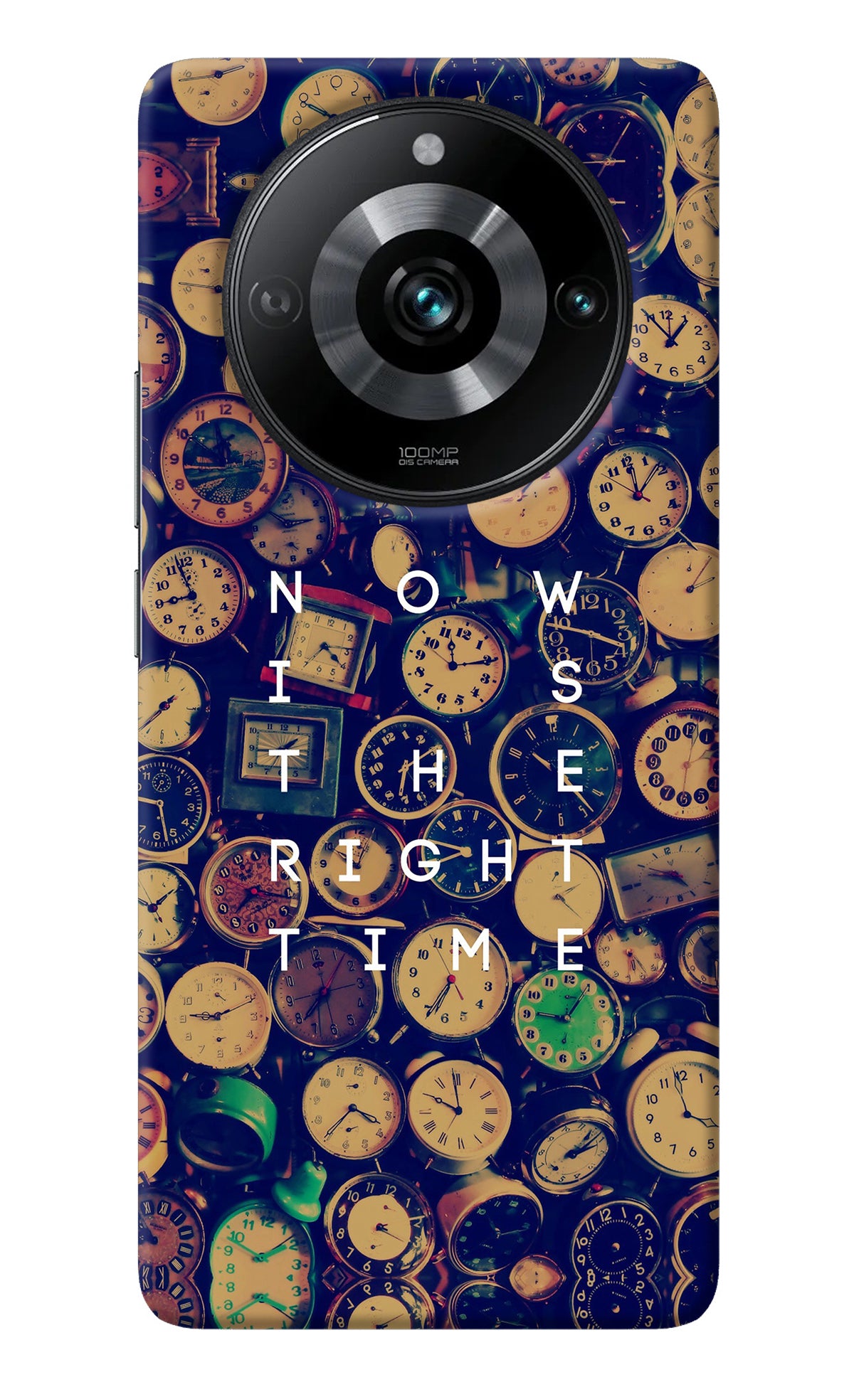 Now is the Right Time Quote Realme Narzo 60 Pro Back Cover