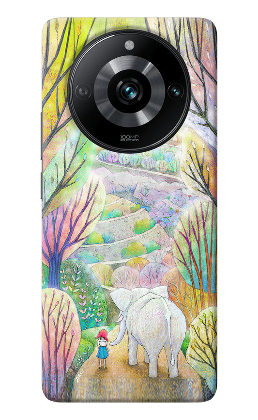 Nature Painting Realme Narzo 60 Pro Back Cover