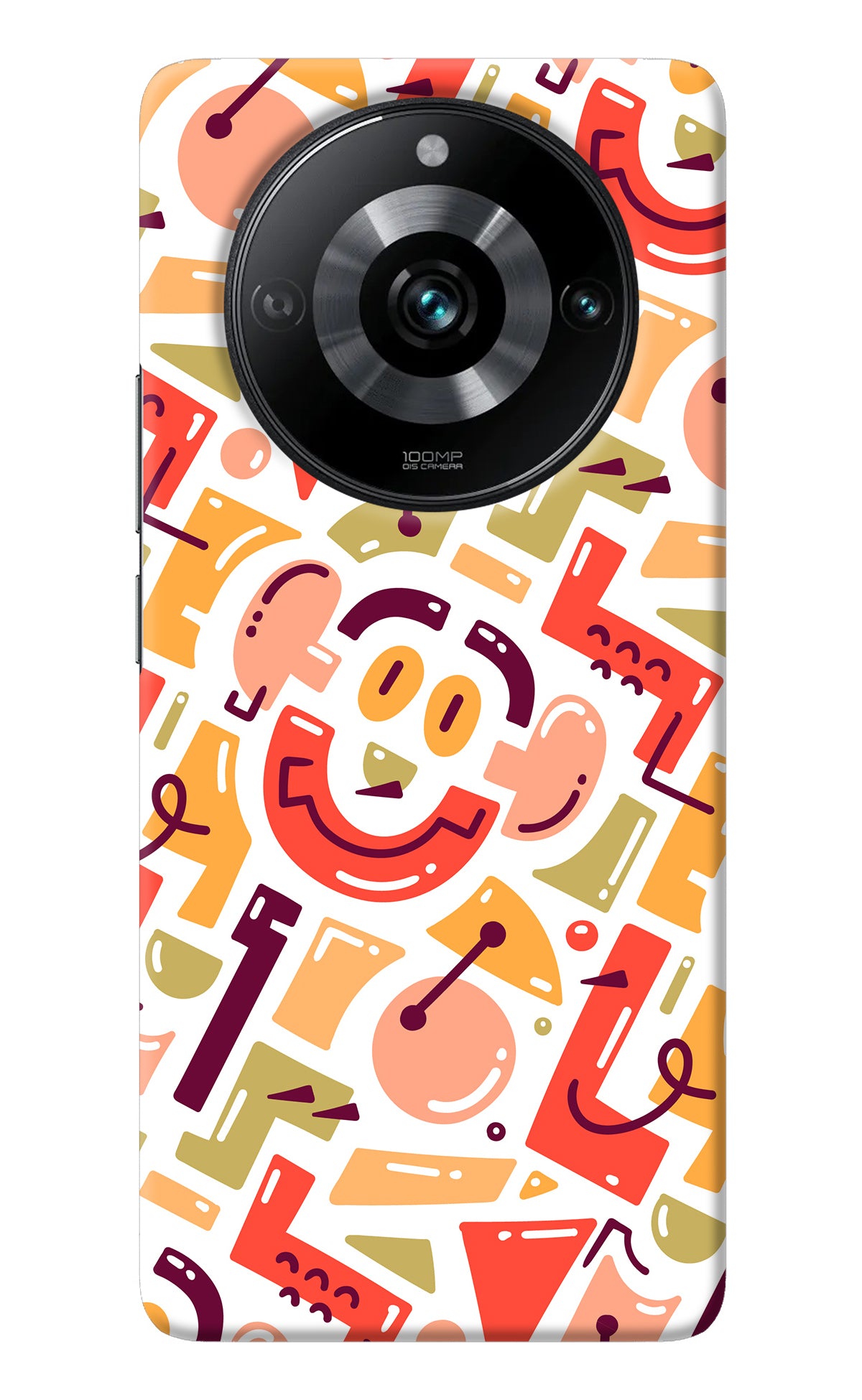 Doodle Pattern Realme Narzo 60 Pro Back Cover