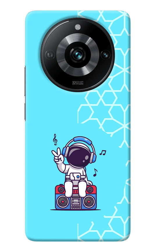 Cute Astronaut Chilling Realme Narzo 60 Pro Back Cover