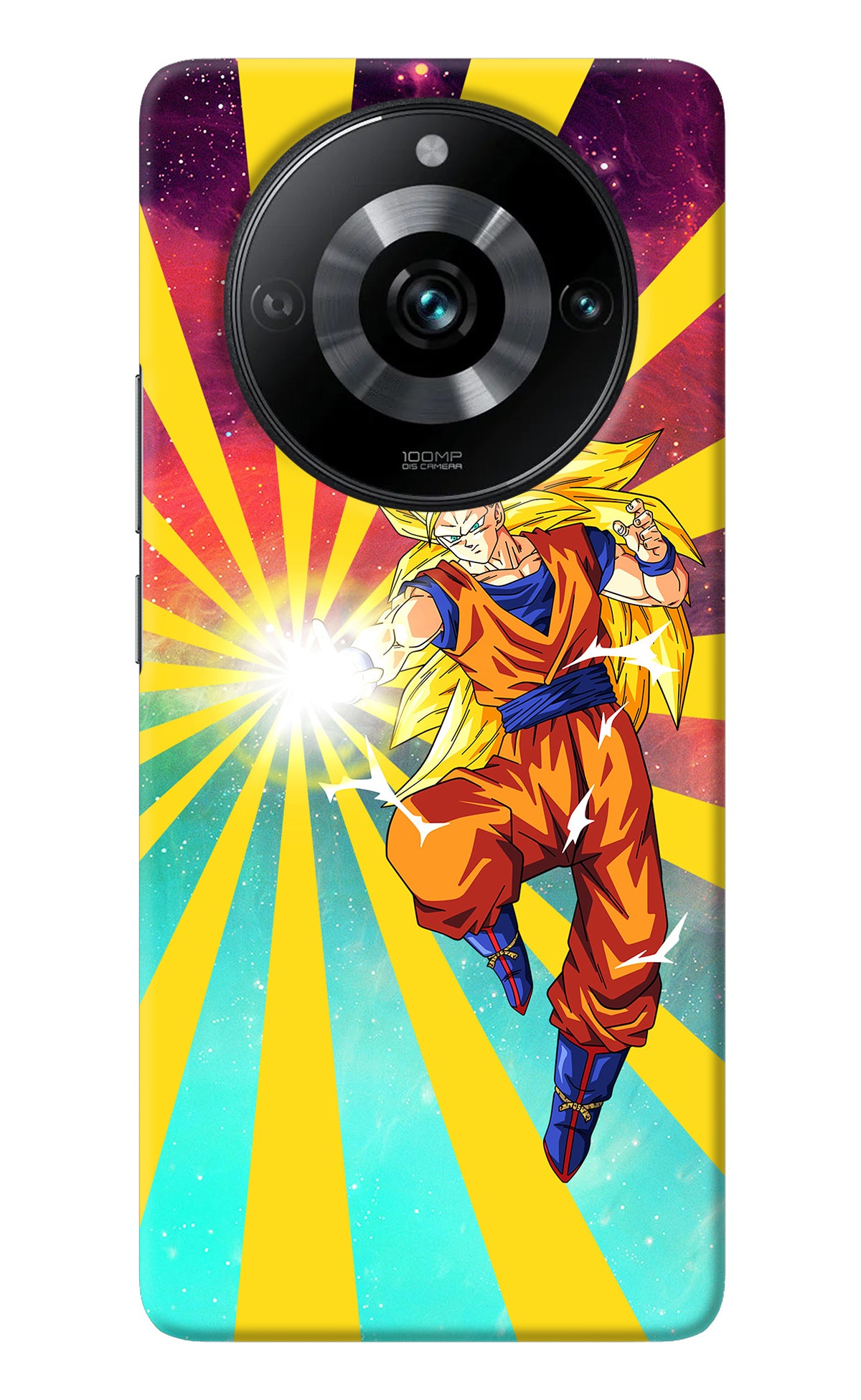 Goku Super Saiyan Realme Narzo 60 Pro Back Cover