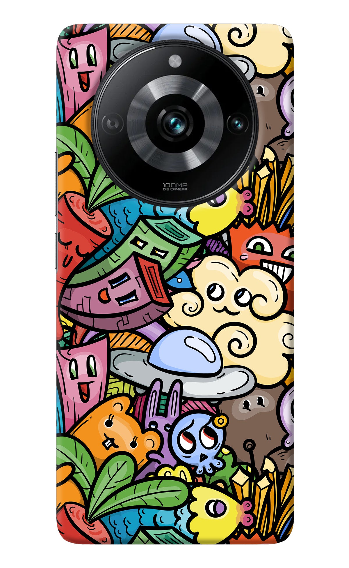 Veggie Doodle Realme Narzo 60 Pro Back Cover