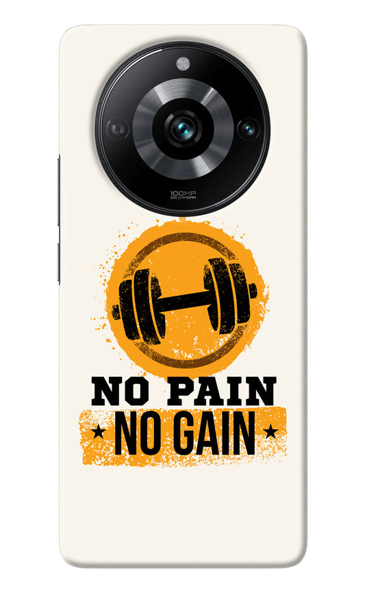 No Pain No Gain Realme Narzo 60 Pro Back Cover