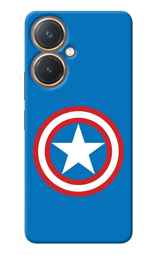 Captain America Logo Vivo Y27 Back Cover