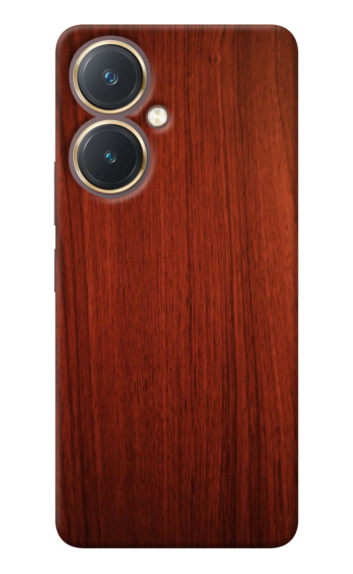 Wooden Plain Pattern Vivo Y27 Back Cover