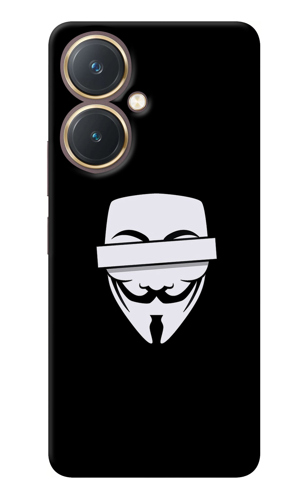 Anonymous Face Vivo Y27 Back Cover