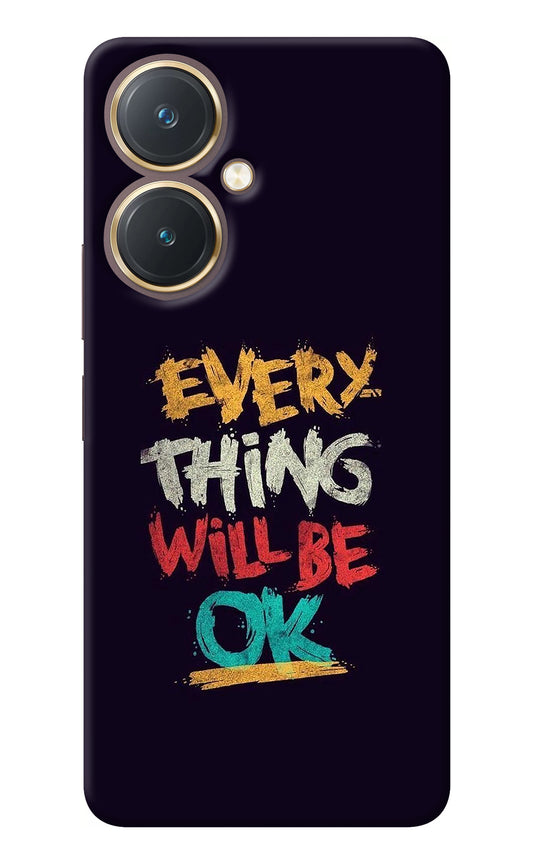 Everything Will Be Ok Vivo Y27 Back Cover