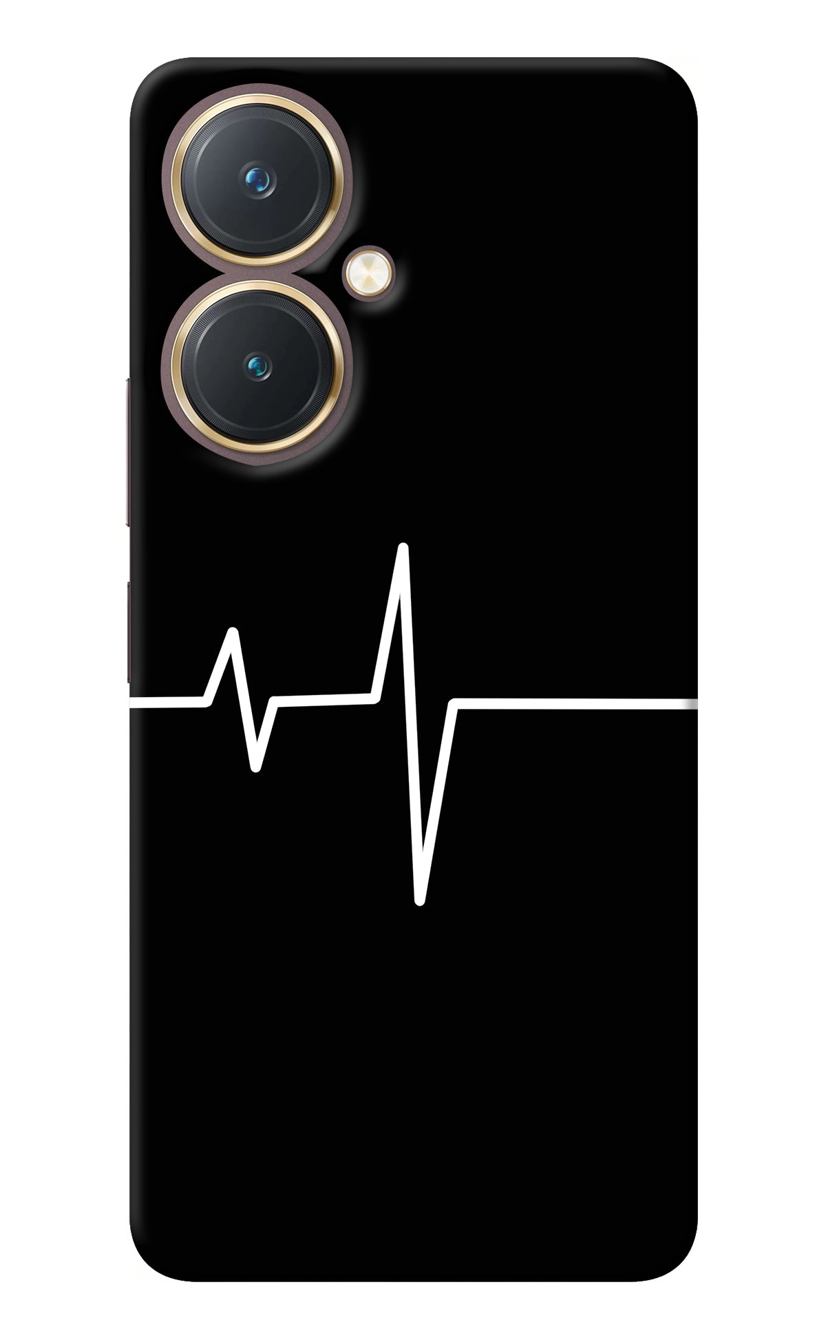 Heart Beats Vivo Y27 Back Cover