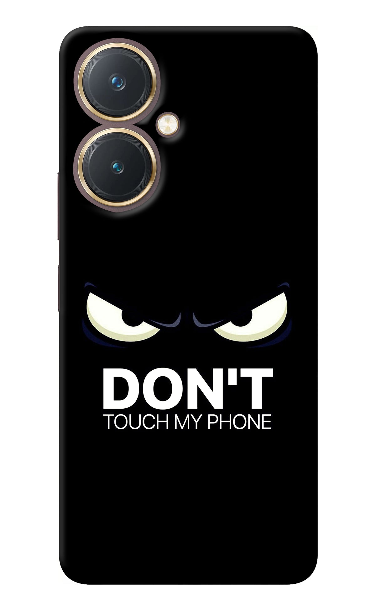 Don'T Touch My Phone Vivo Y27 Back Cover