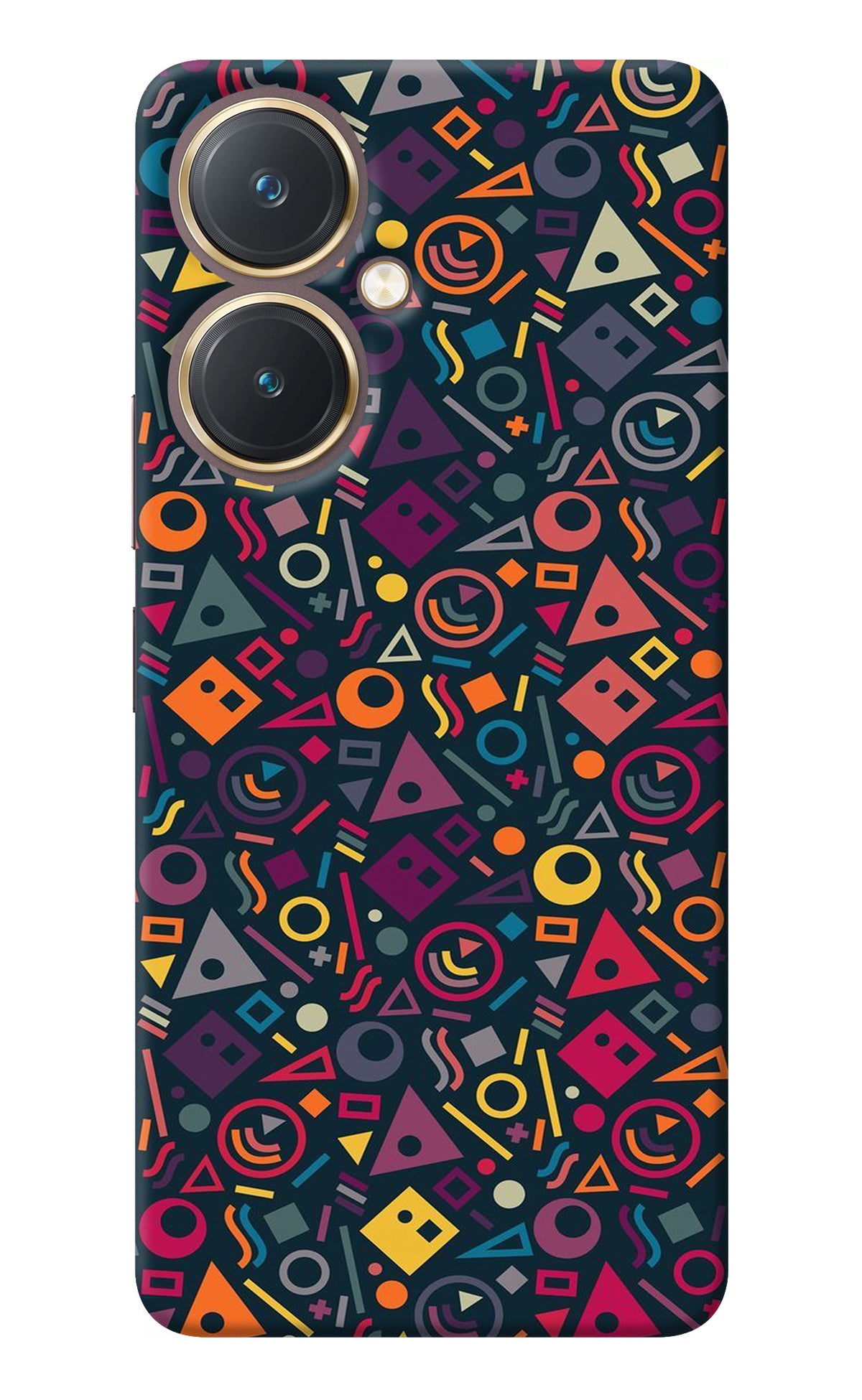 Geometric Abstract Vivo Y27 Back Cover