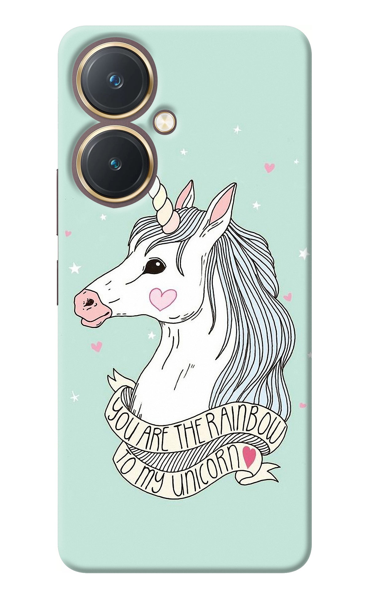 Unicorn Wallpaper Vivo Y27 Back Cover