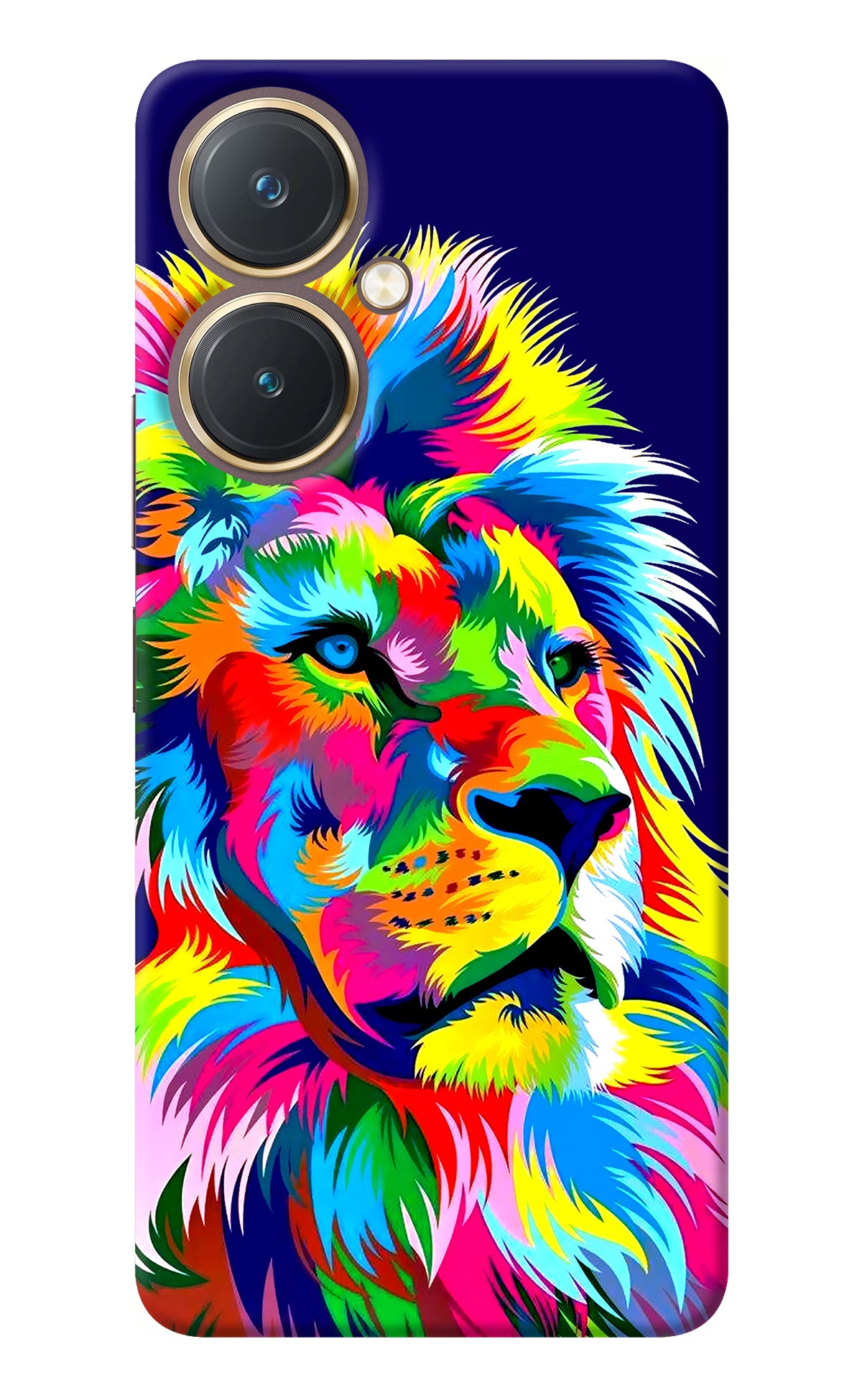 Vector Art Lion Vivo Y27 Back Cover