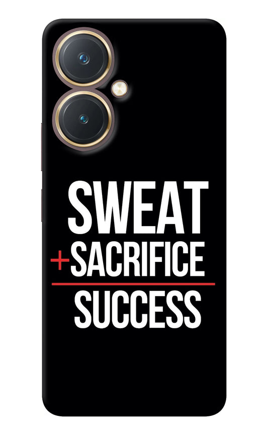 Sweat Sacrifice Success Vivo Y27 Back Cover