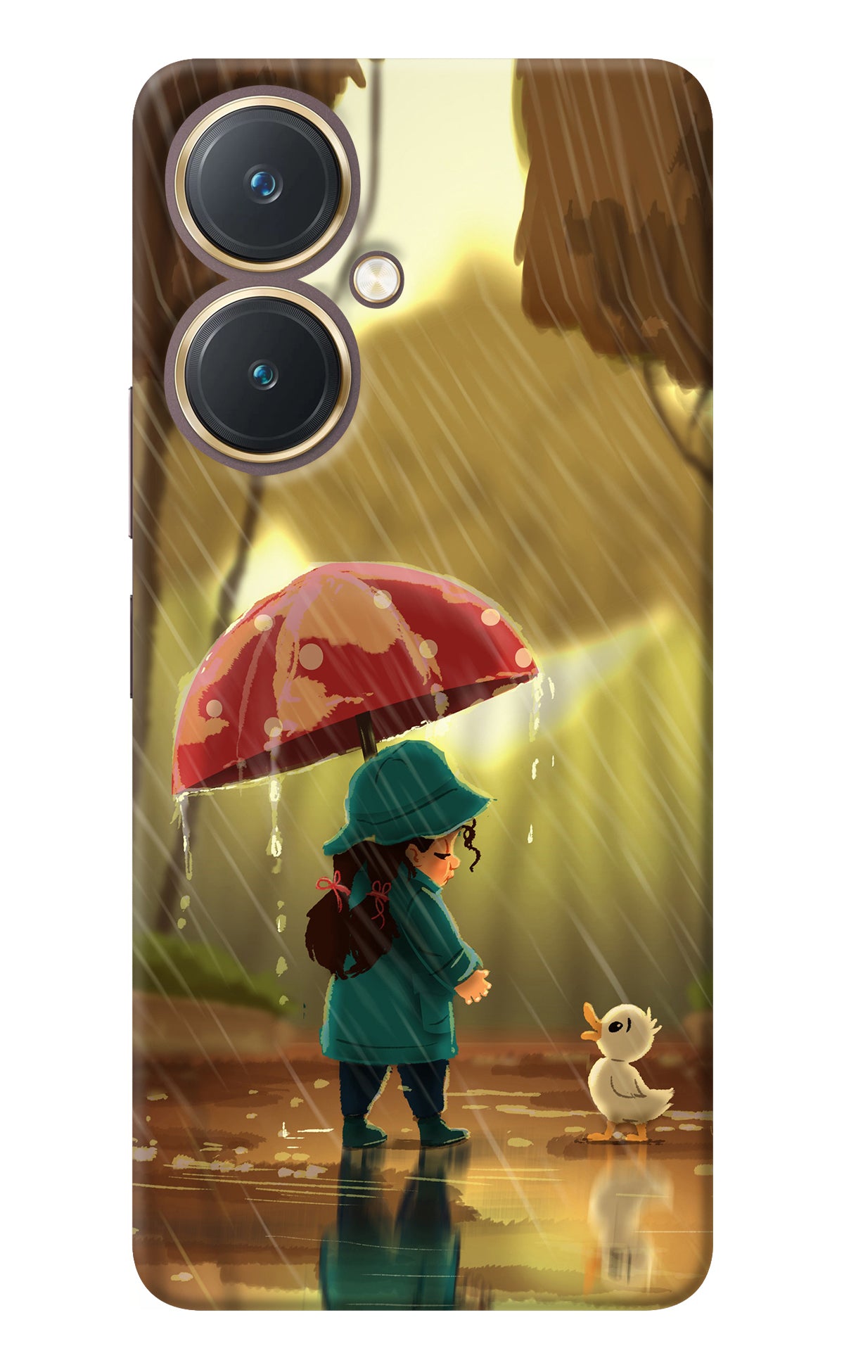 Rainy Day Vivo Y27 Back Cover