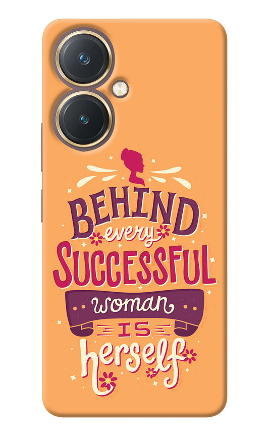 Behind Every Successful Woman There Is Herself Vivo Y27 Back Cover