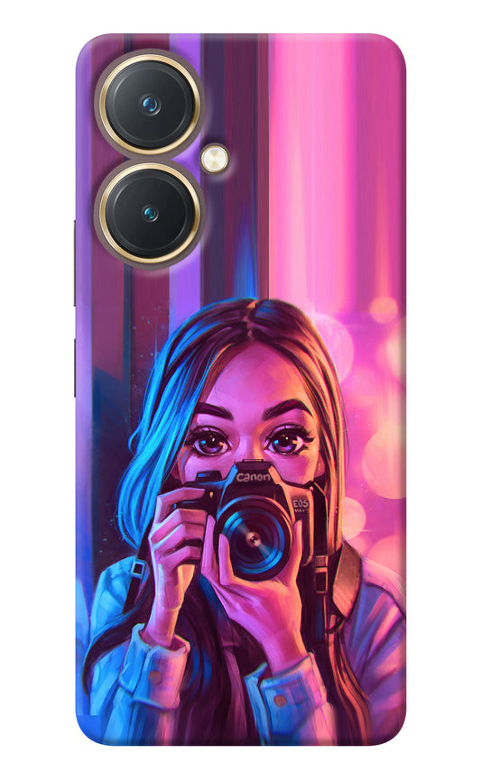 Girl Photographer Vivo Y27 Back Cover