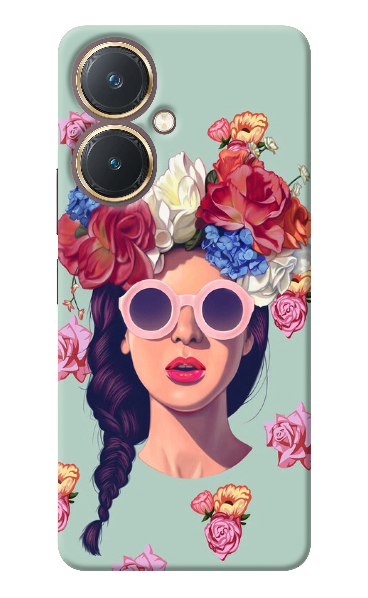 Pretty Girl Vivo Y27 Back Cover