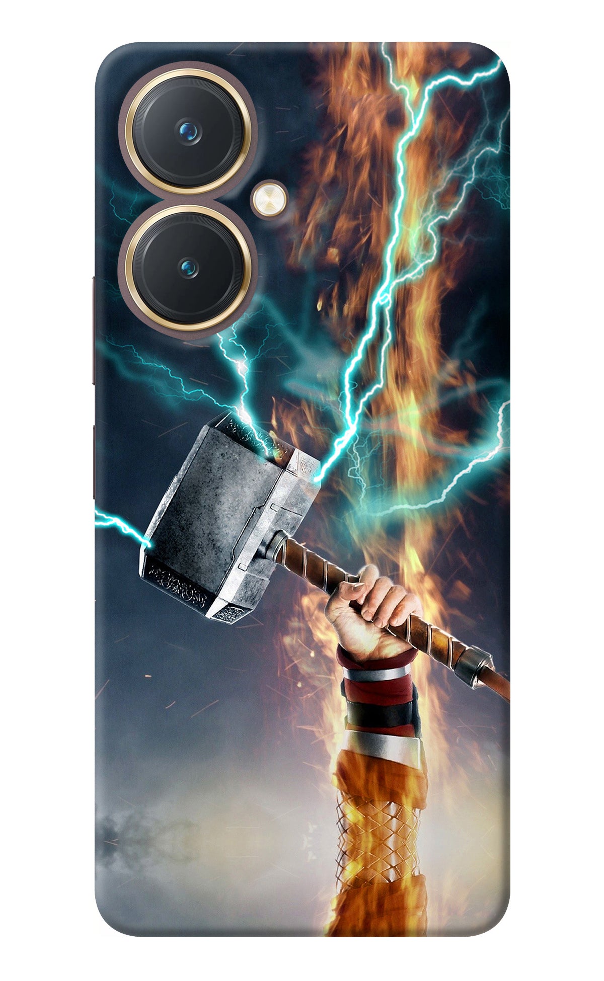 Thor Hammer Mjolnir Vivo Y27 Back Cover