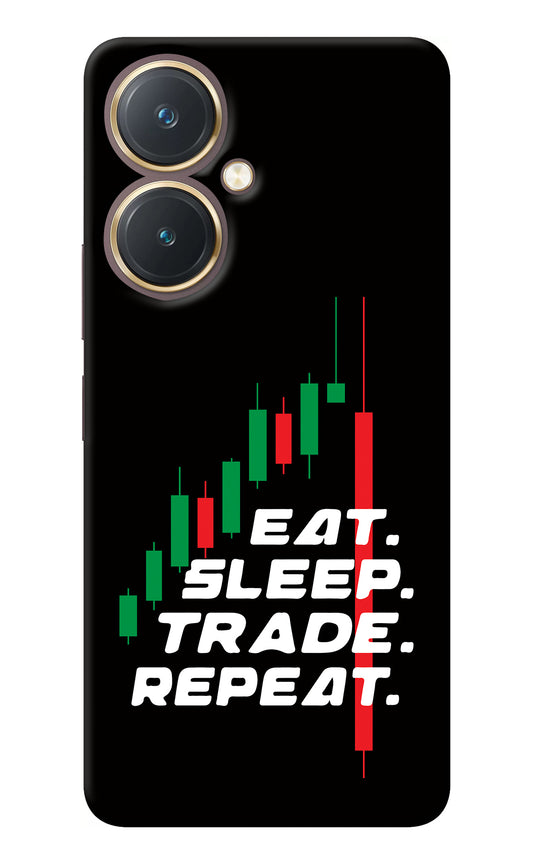 Eat Sleep Trade Repeat Vivo Y27 Back Cover