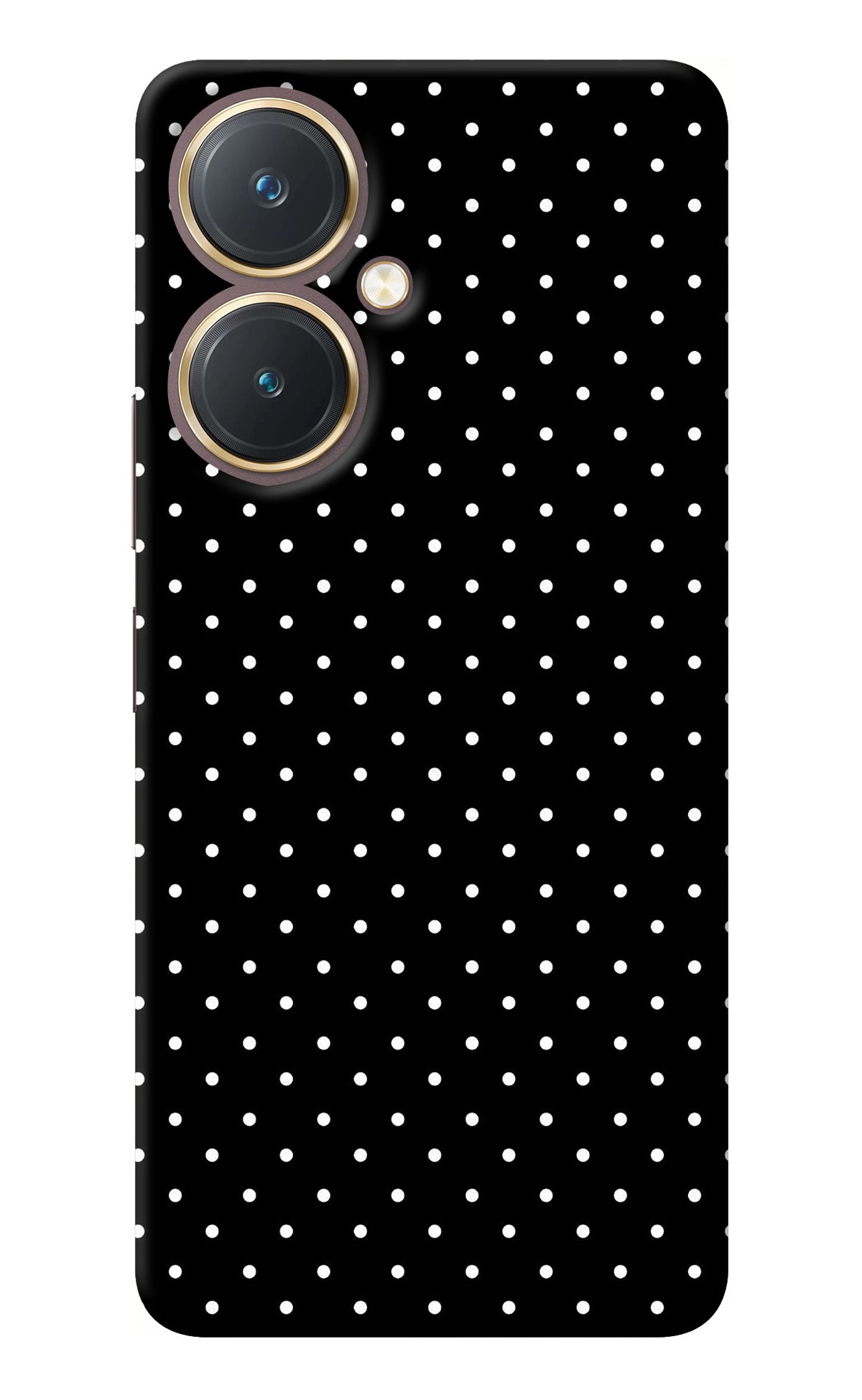 White Dots Vivo Y27 Back Cover