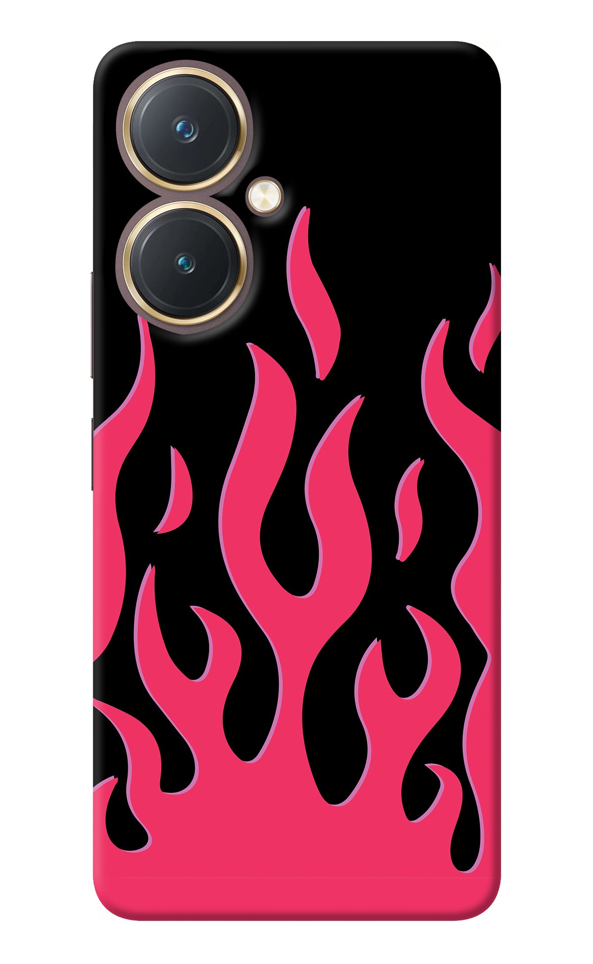 Fire Flames Vivo Y27 Back Cover