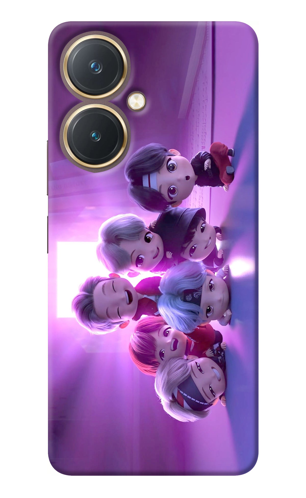 BTS Chibi Vivo Y27 Back Cover