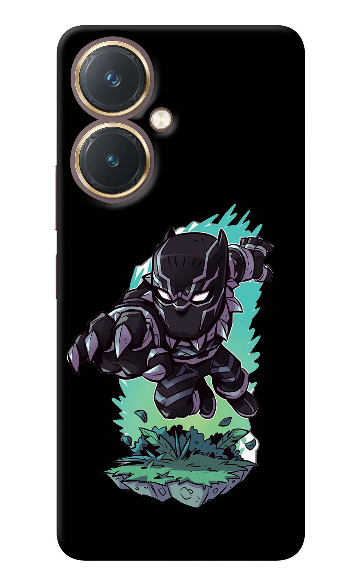 Black Panther Vivo Y27 Back Cover