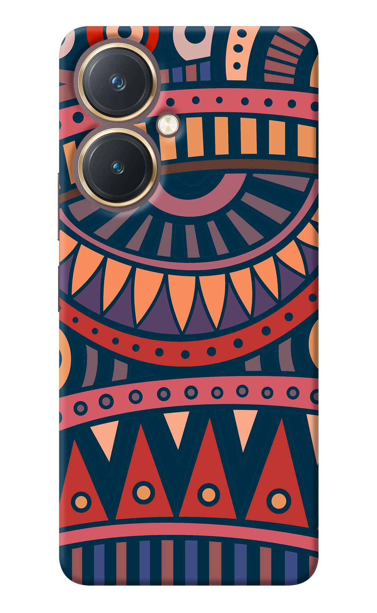 African Culture Design Vivo Y27 Back Cover