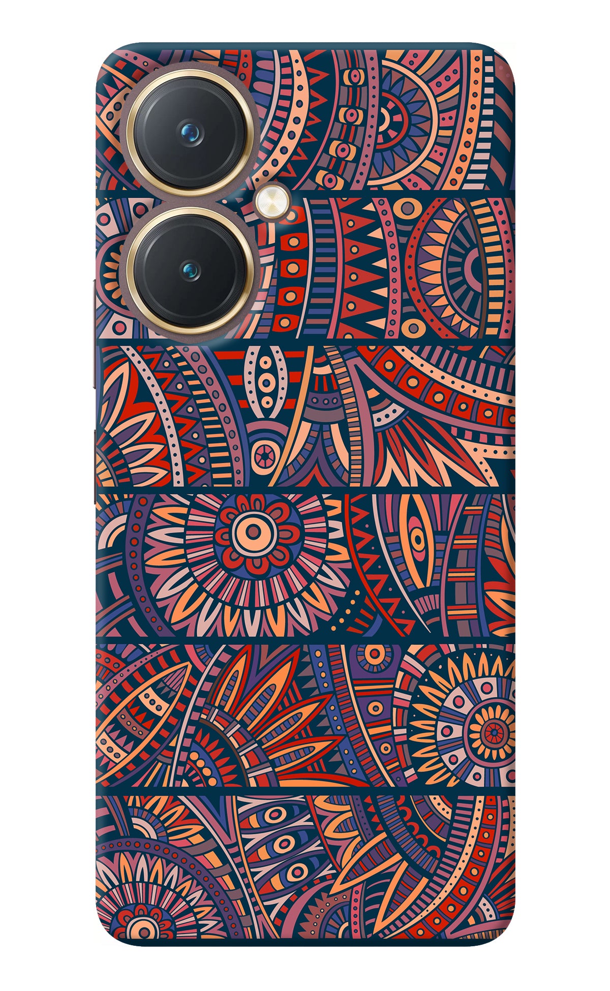 African Culture Design Vivo Y27 Back Cover