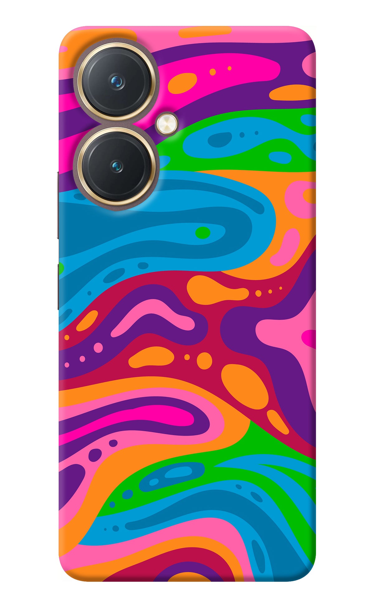 Trippy Pattern Vivo Y27 Back Cover