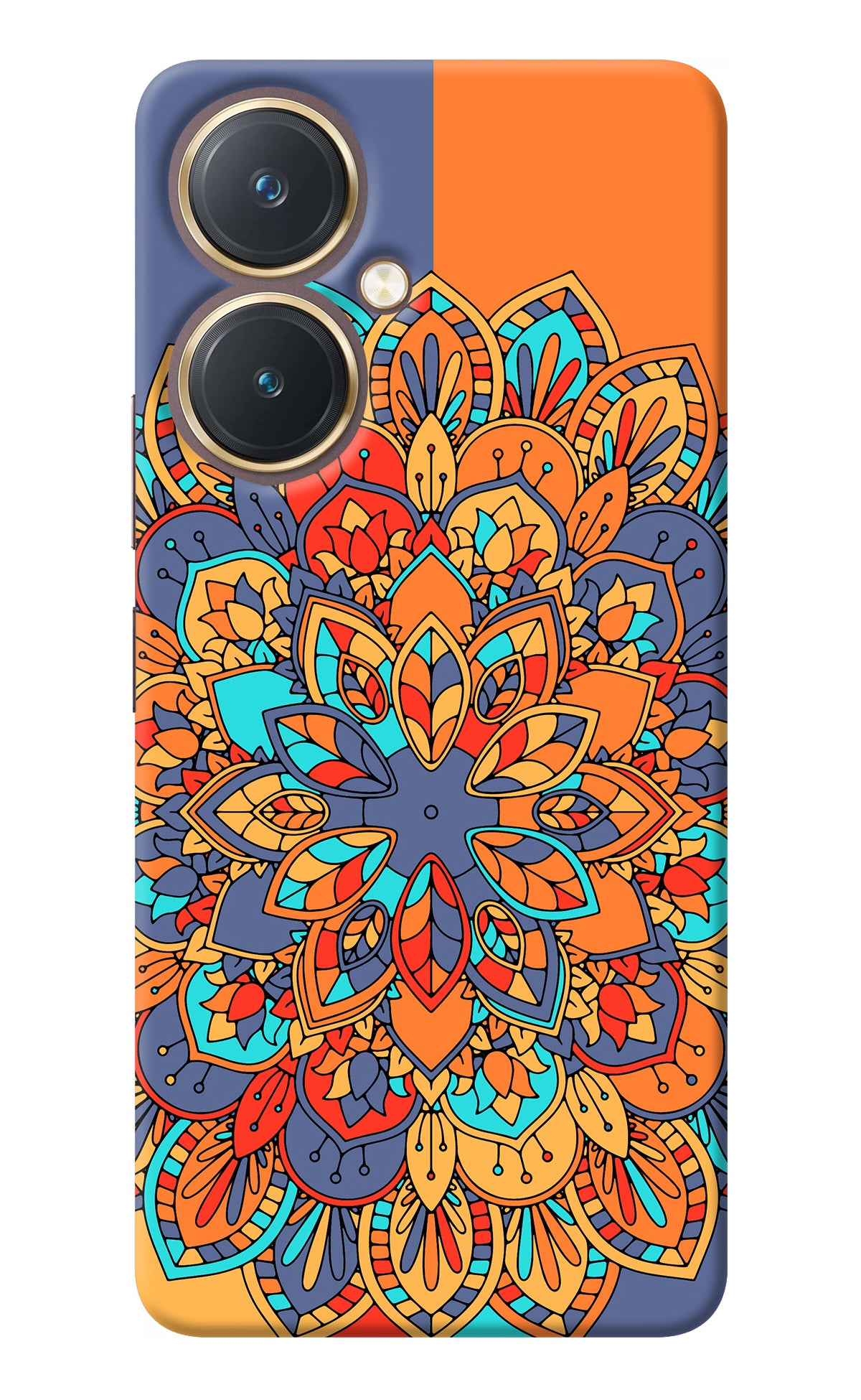 Color Mandala Vivo Y27 Back Cover