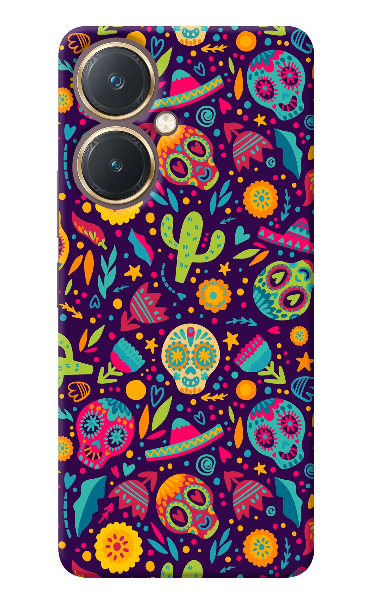 Mexican Design Vivo Y27 Back Cover