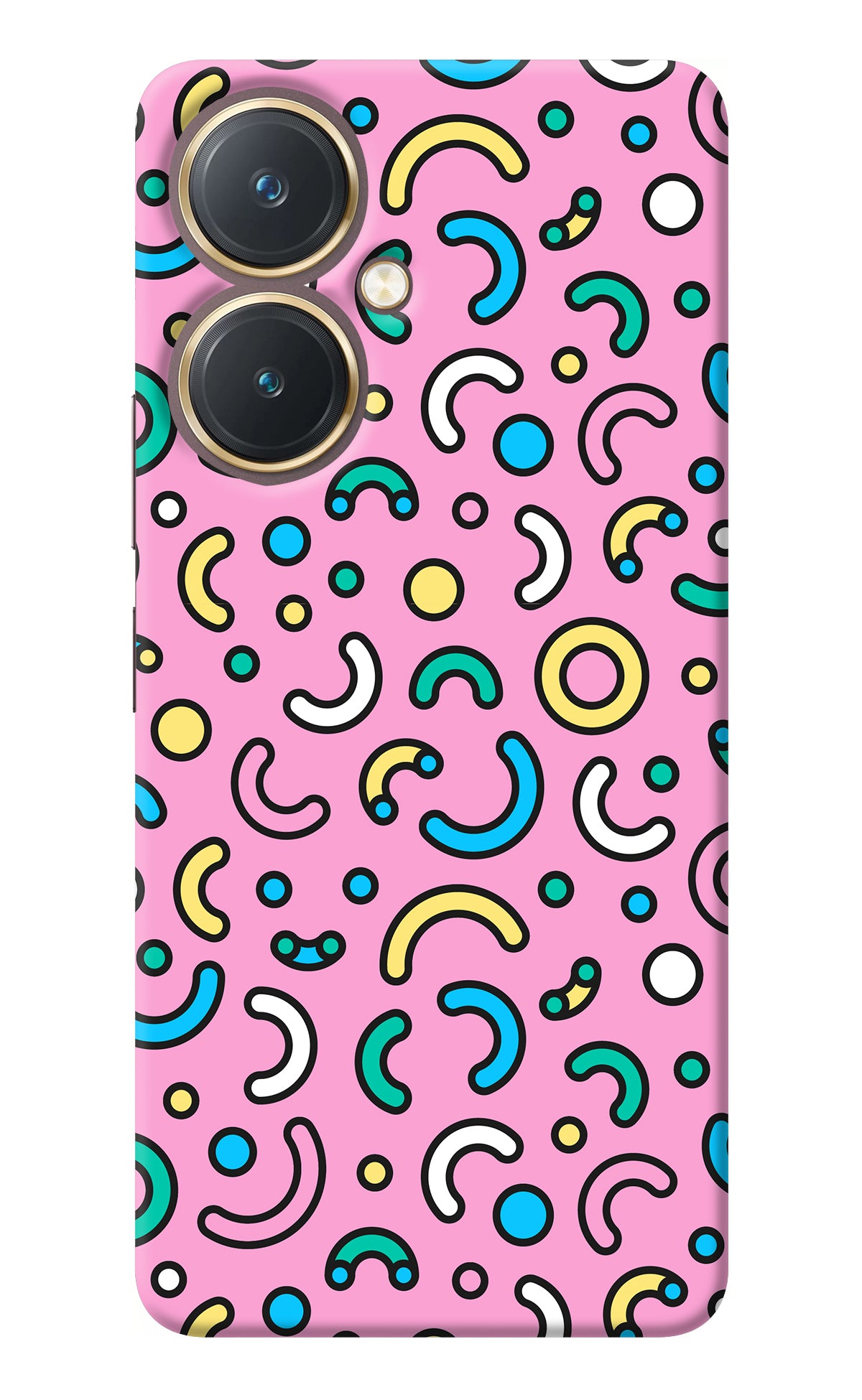 Memphis Design Vivo Y27 Back Cover