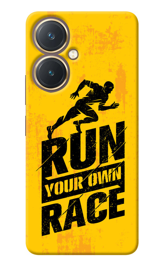 Run Your Own Race Vivo Y27 Back Cover
