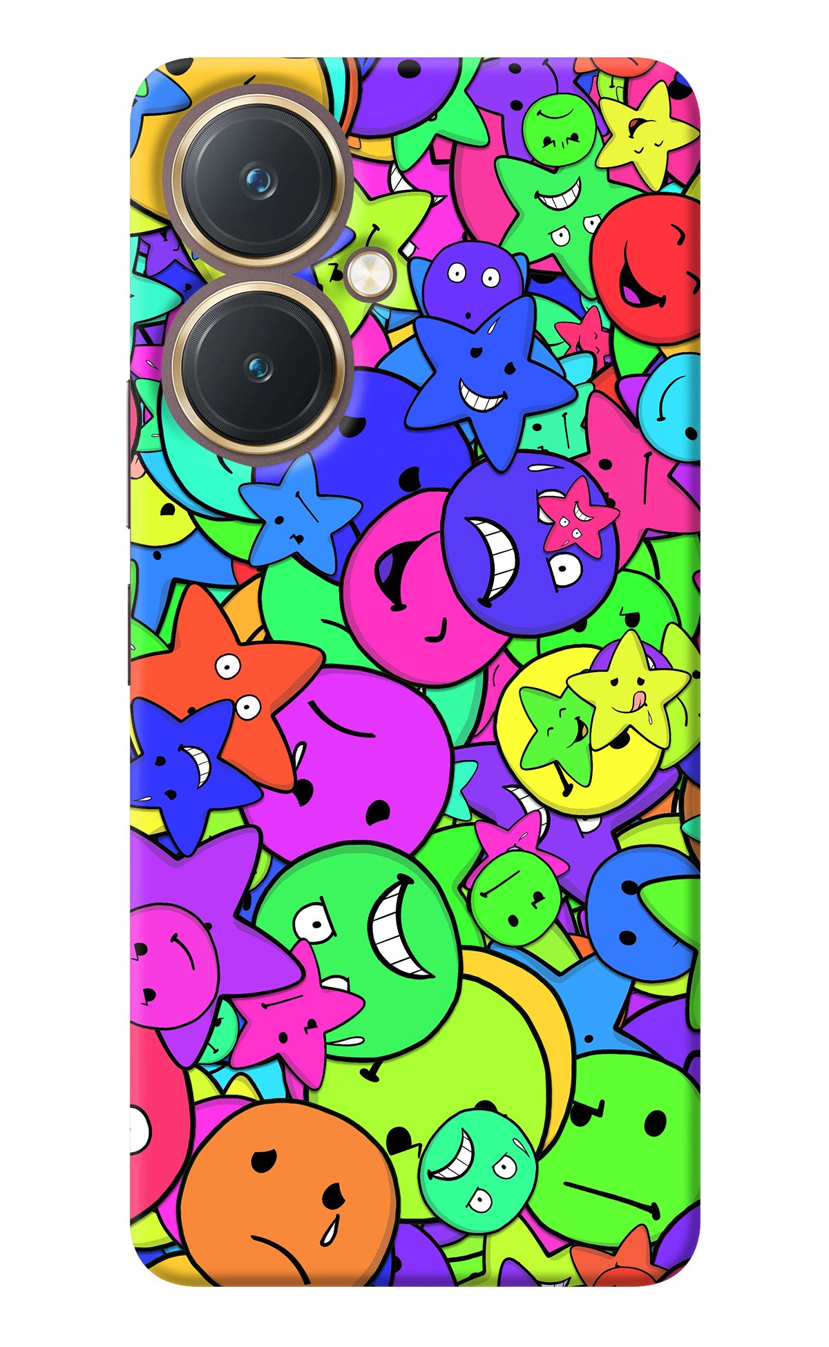 Fun Doodle Vivo Y27 Back Cover