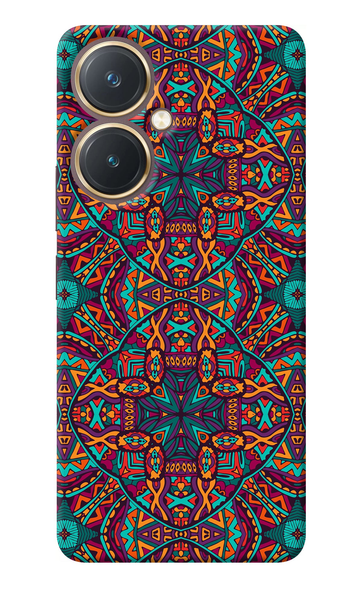 Colour Mandala Vivo Y27 Back Cover