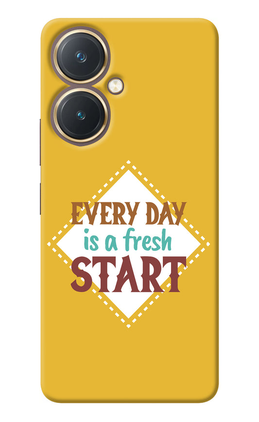Every day is a Fresh Start Vivo Y27 Back Cover