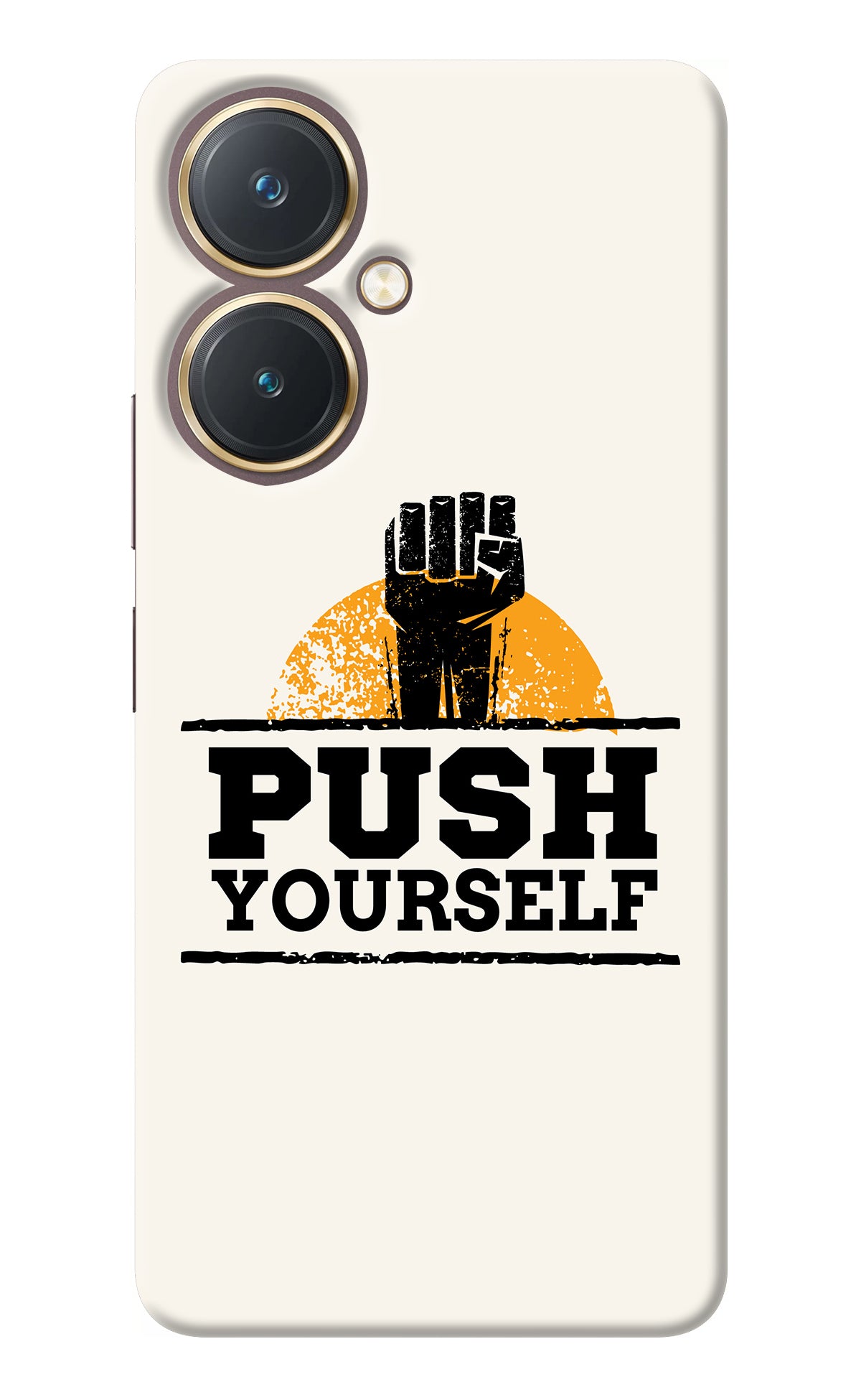 Push Yourself Vivo Y27 Back Cover