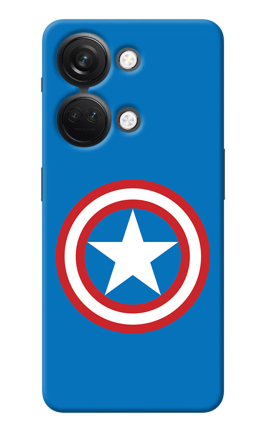 Captain America Logo OnePlus Nord 3 5G Back Cover
