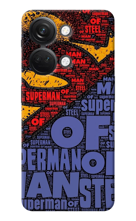 Superman OnePlus Nord 3 5G Back Cover