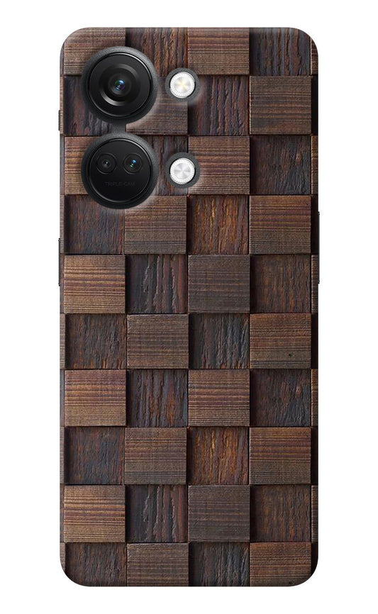 Wooden Cube Design OnePlus Nord 3 5G Back Cover