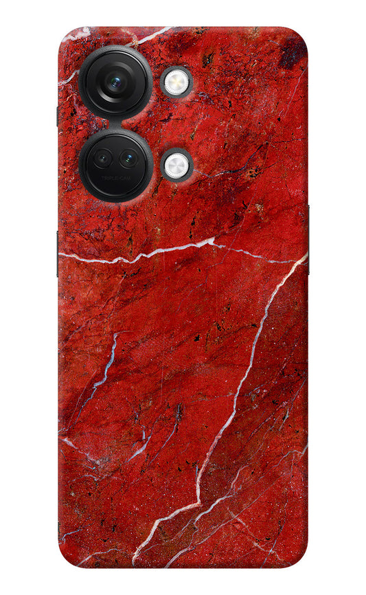 Red Marble Design OnePlus Nord 3 5G Back Cover