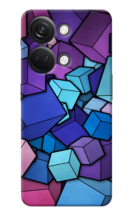 Cubic Abstract OnePlus Nord 3 5G Back Cover