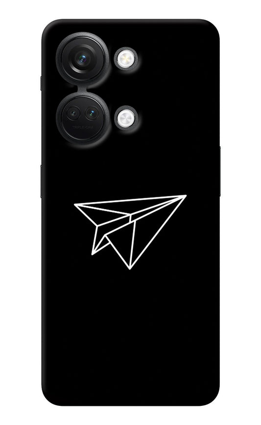 Paper Plane White OnePlus Nord 3 5G Back Cover