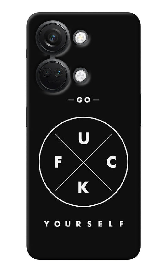 Go Fuck Yourself OnePlus Nord 3 5G Back Cover