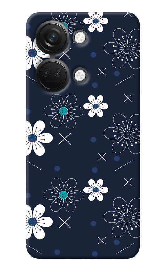 Flowers OnePlus Nord 3 5G Back Cover