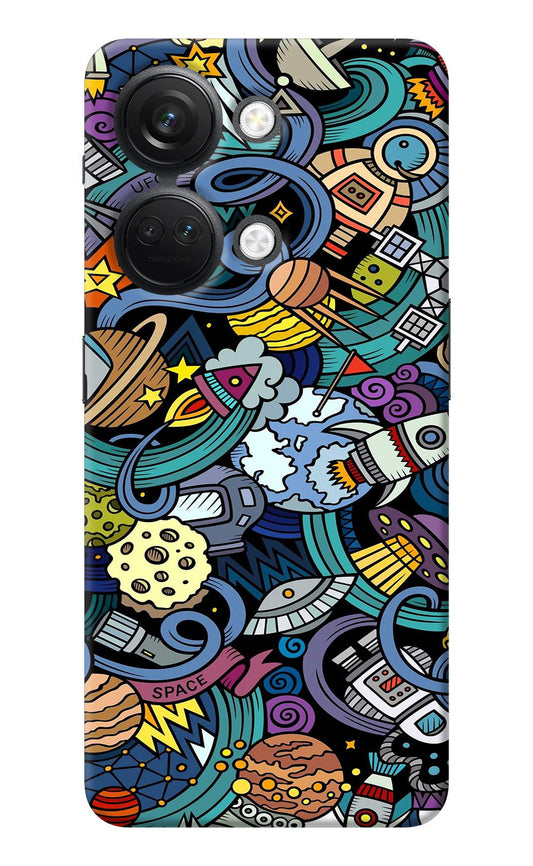 Space Abstract OnePlus Nord 3 5G Back Cover