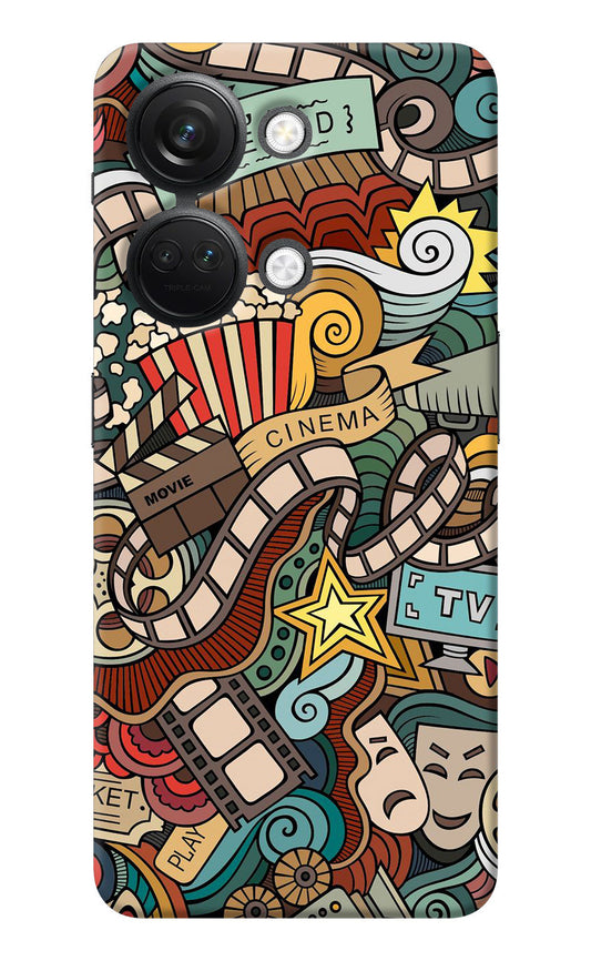Cinema Abstract OnePlus Nord 3 5G Back Cover