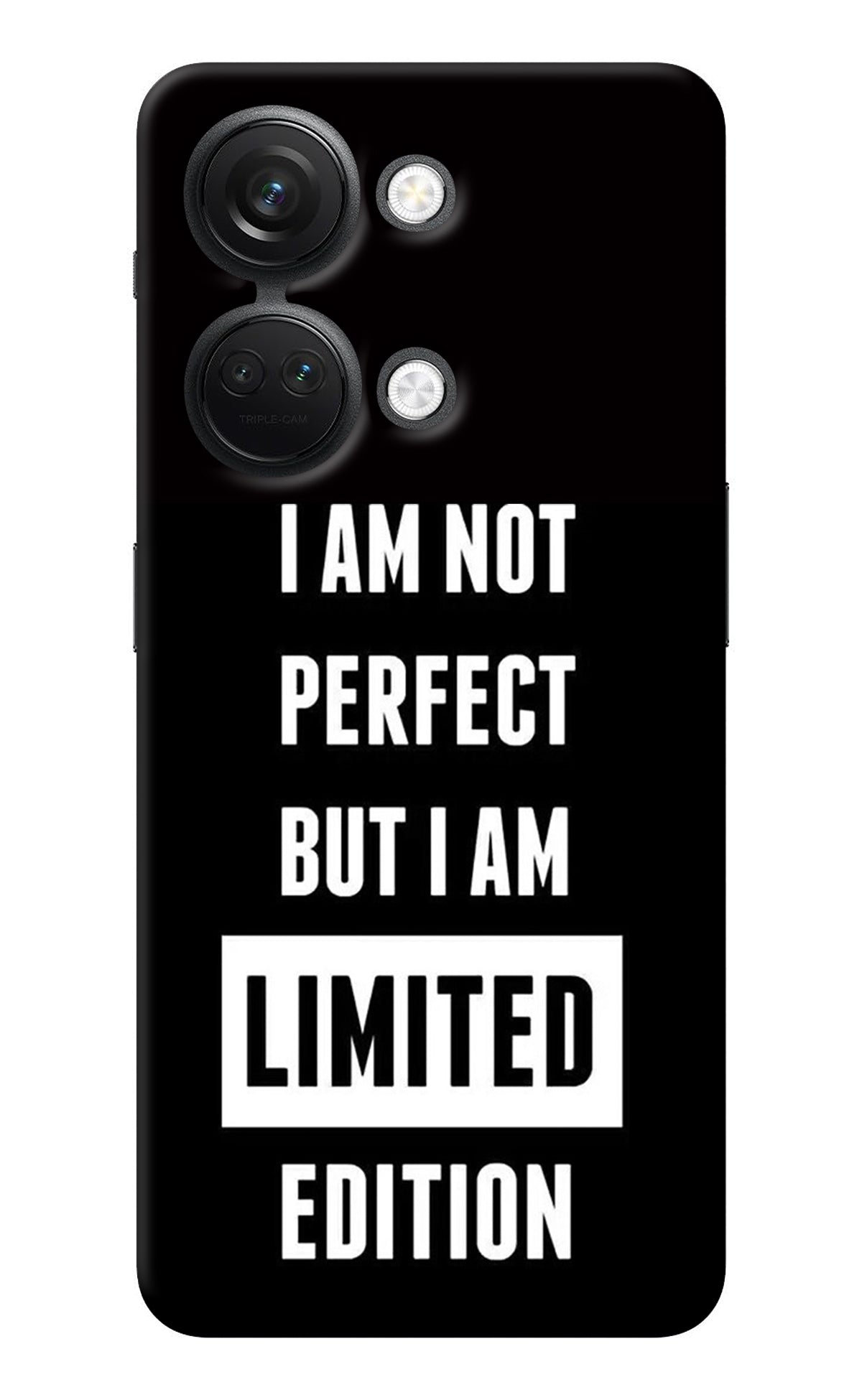I Am Not Perfect But I Am Limited Edition OnePlus Nord 3 5G Back Cover